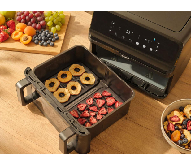 Sencor Air Fryer SFR 9660BK z koszem ceramicznym 9l - 1571336 - zdjęcie 11